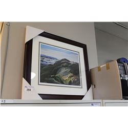 LIMITED EDITION FRAMED PRINT : FRANKLIN CARMICHAEL  LIGHT AND SHADOW  107 / 950