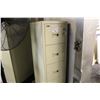 Image 1 : FIRE KING 4 DRAWER  VERTICAL FIRE PROOF FILE CABINET