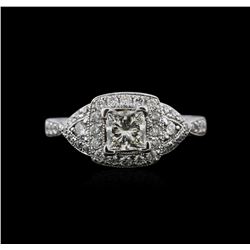 14KT White Gold 1.30ctw Diamond Ring