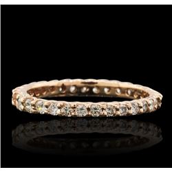 14KT Rose Gold 0.70ctw Diamond Ring