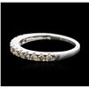Image 2 : 10KT White Gold 0.40ctw Diamond Ring