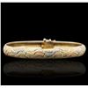 Image 1 : 14KT Yellow Gold Bangle