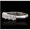 Image 2 : 14KT White Gold 1.17ctw Diamond Ring