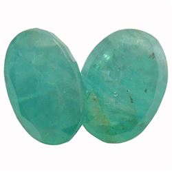 8.61ctw Oval Mixed Emerald Parcel