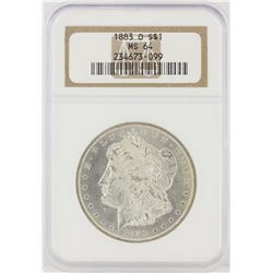 1883-O NGC MS64 Morgan Silver Dollar