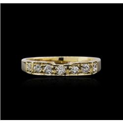 14KT Yellow Gold 0.35ctw Diamond Ring