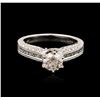 Image 1 : 18KT White Gold 1.44ctw Diamond Ring