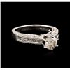 Image 2 : 18KT White Gold 1.44ctw Diamond Ring