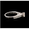 Image 3 : 18KT White Gold 1.44ctw Diamond Ring