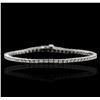 Image 1 : 14KT White Gold 2.37ctw Diamond Bracelet