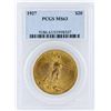 Image 1 : 1927 PCGS MS63 $20 St. Gaudens Double Eagle Coin