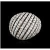 Image 1 : 14KT White Gold 1.82ctw Diamond Ring