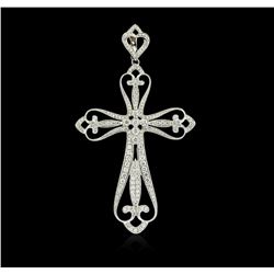 18KT White Gold 2.31ctw Diamond Pendant