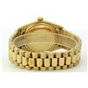 Image 4 : Rolex President 18KT Gold Diamond DayDate Men's Watch