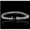 Image 5 : 14KT White Gold 9.25ctw Diamond Tennis Bracelet
