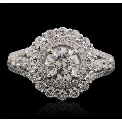 18KT White Gold 2.41ctw Diamond Ring