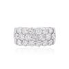 Image 1 : 14KT White Gold 2.98ctw Diamond Ring