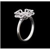 Image 3 : 0.54ctw Diamond Ring - 18KT White Gold