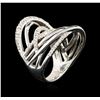 Image 3 : 14KT White Gold 1.00ctw Diamond Ring