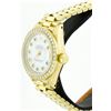 Image 2 : Rolex President 18KT Gold Diamond and Emerald Ladies Watch