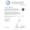Image 3 : 18KT White Gold GIA Certified 1.50ct Emerald and Diamond Ring
