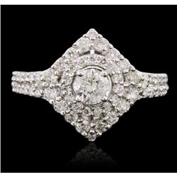 14KT White Gold 1.31ctw Diamond Ring