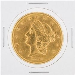 1860-S $20 AU Liberty Head Double Eagle Coin