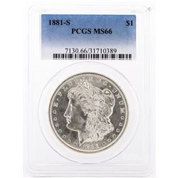 1881-S PCGS MS66 Morgan Silver Dollar