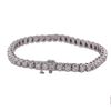 Image 2 : 14KT White Gold 3.24ctw Diamond Tennis Bracelet