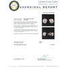 Image 3 : 14KT White Gold 1.29ctw Diamond Stud Earrings
