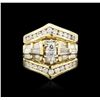 Image 1 : 14KT Yellow Gold 2.16ctw Diamond Ring