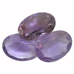 31.66ctw Oval Mixed Amethyst Parcel