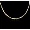 Image 2 : 14KT White Gold 33.56ctw Rough Diamond Necklace