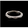 Image 1 : 18KT White Gold 0.73ctw Diamond Ring