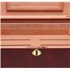 Image 4 : Cherry Wood Deluxe Cigar Humidor