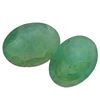 Image 1 : 5.41ctw Oval Mixed Emerald Parcel