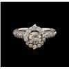Image 1 : 18KT White Gold 1.53ctw Diamond Ring