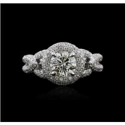 18KT White Gold 2.42ct Diamond Ring