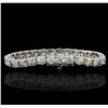 Image 2 : 14KT White Gold 13.77ctw Diamond Bracelet