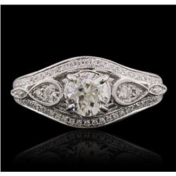 18KT White Gold 2.19ctw Diamond Ring