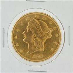 1903-S $20 Liberty Head Double Eagle Coin