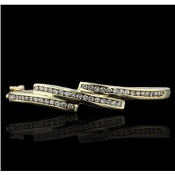 14KT Yellow Gold 1.51ctw Diamond Bangle