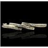 Image 1 : 14KT Yellow Gold 1.51ctw Diamond Bangle