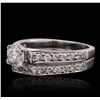 Image 2 : 18KT White Gold 1.13ctw Diamond Wedding Set