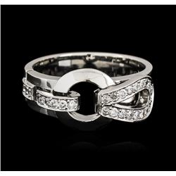 14KT White Gold 0.20ctw Diamond Ring