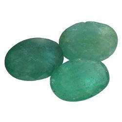 8.68ctw Oval Mixed Emerald Parcel