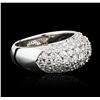 Image 2 : 14KT White Gold 2.34ctw Diamond Ring