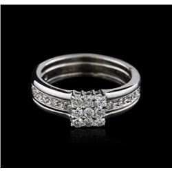 14KT White Gold 0.50ctw Diamond Ring