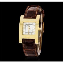 Chopard 18KT Yellow Gold H Square Watch