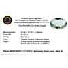 Image 2 : 31.41ct. Oval Cut Oval Briollette Cut Green Quartz